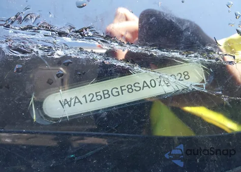 2025 Audi Sq6 E-Tron Premium Plus Quattro z USA, uszkodzony, nr VIN WA125BGF8SA070028